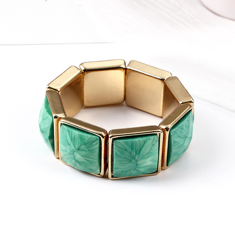 Trendy Dainty Turquoise Bracelet