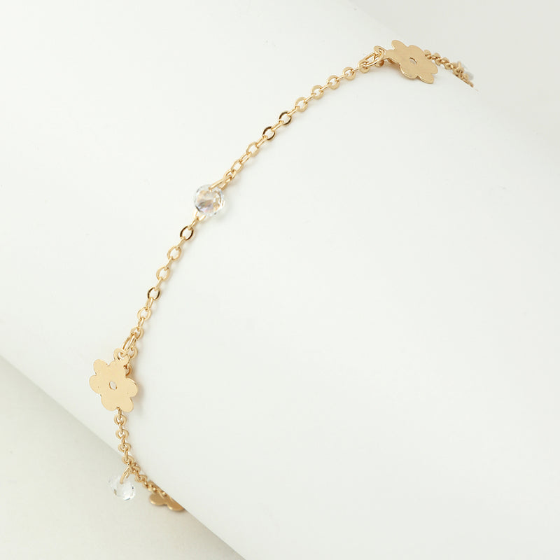 Frosty Wind Simple Personality All-match Anklet