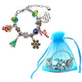 Children's Handmade Crystal Beads Alloy Bracelet Diy