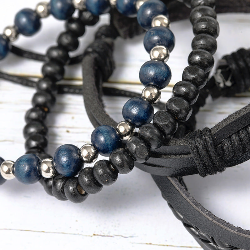Hipster Street Shot Style,  Retro Multi Layer Beaded Bracelet