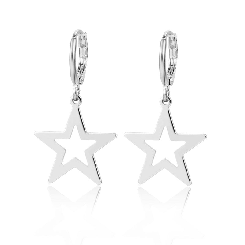 Ethnic Style Shell Star Heart Ear Clip