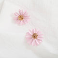European And American Small Daisy Flower Colorful Earrings