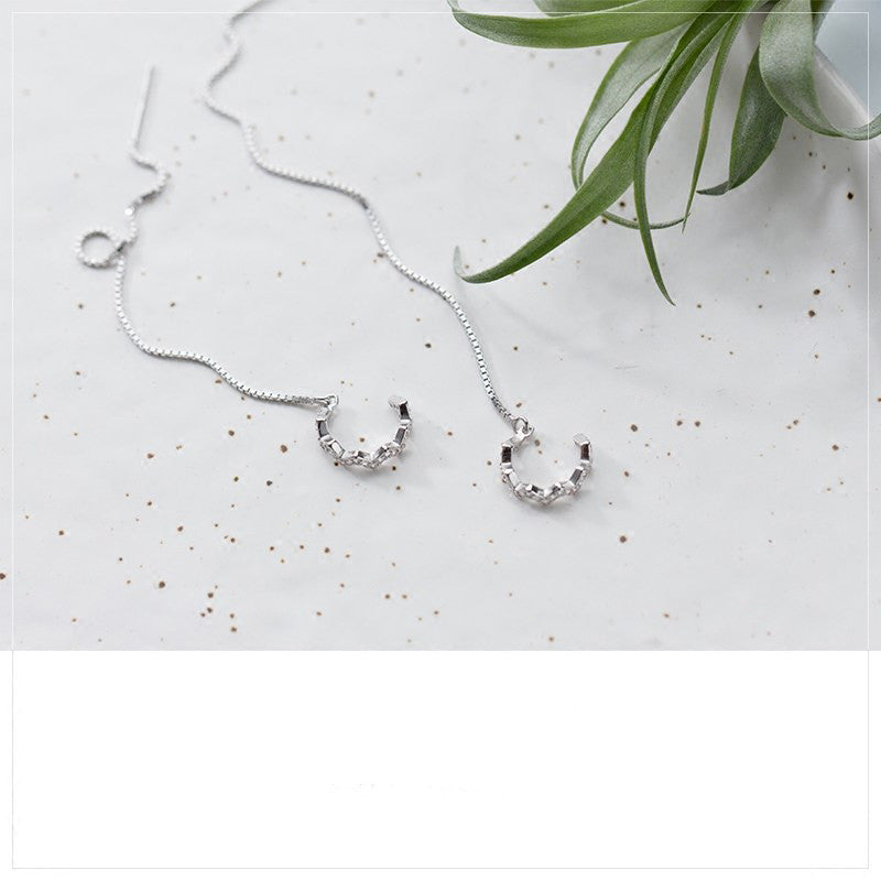 Lightning Dual-purpose Ear Line Temperament Personality Earrings