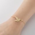 Light Luxury Animal Bracelet Ins Butterfly Bird Crown Lion