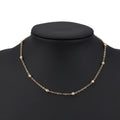 Fashion Gold Plated Big Golden Ball Chain Ladies Necklace