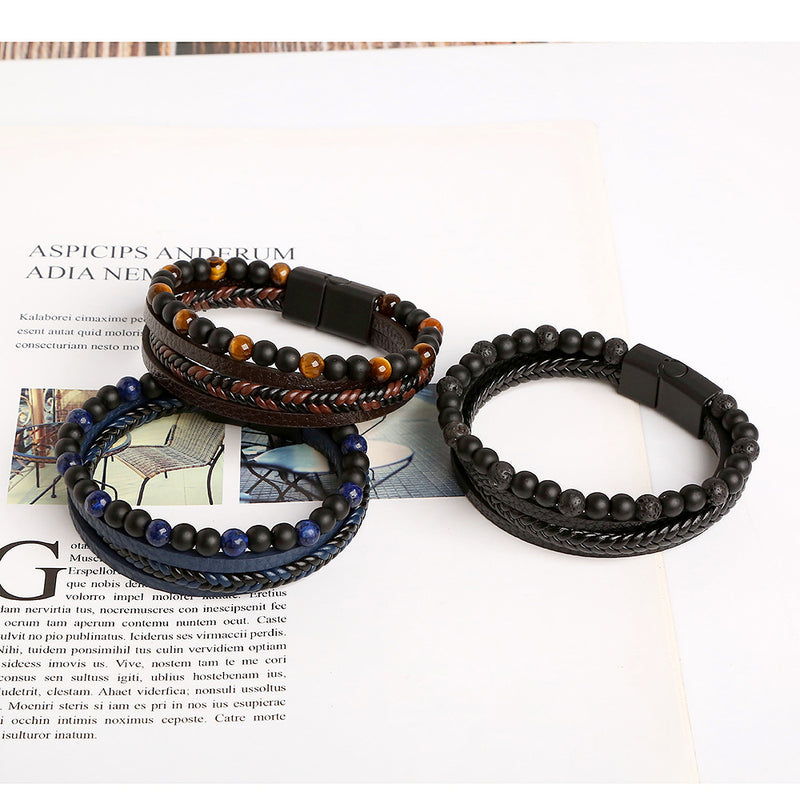 Stainless Steel Hand Woven Men's Bracelet