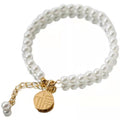 Light Luxury Golden Transfer Bead Blessing Bracelet