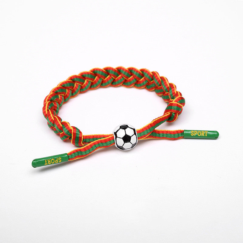 Football Star Braided Bracelet Portugal