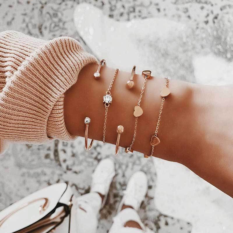 Fashion Street Style Love Bracelet Women