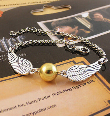 Harry Potter Bracelet Golden Snitch Bracelet