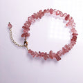 New Crystal Natural Garnet Bracelet Women