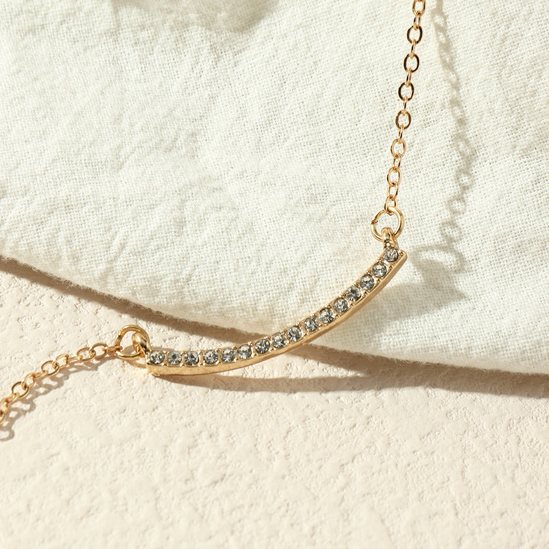 Personalized Simple Metal Clavicle Chain