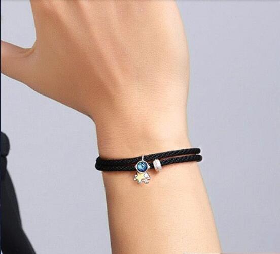 Gift Trend Wild Commemorative Astronaut Couple Bracelet