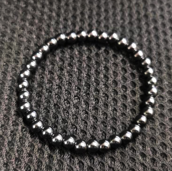 Black Obsidian Slimming Magnetic Anklet