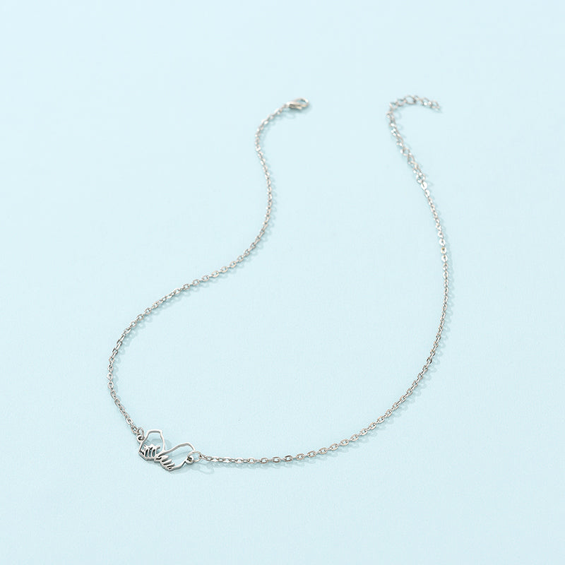 All-match Xiaoqing Necklace Female Simple