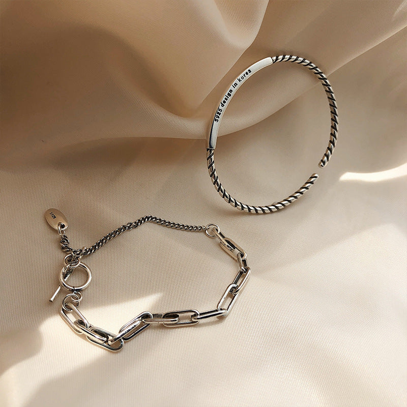 Simple Geometric Jewelry Bracelet