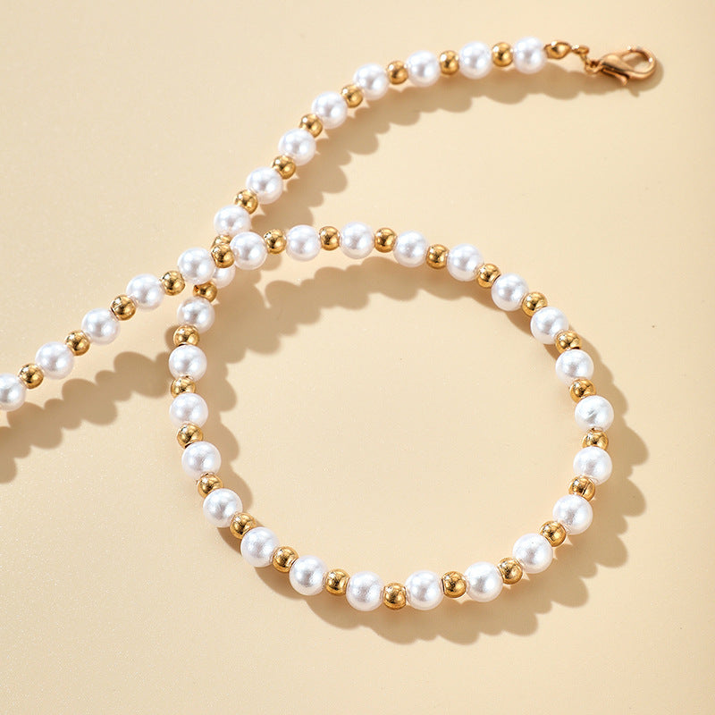 New Women's Simple Elegant Freshwater Pearl Necklace