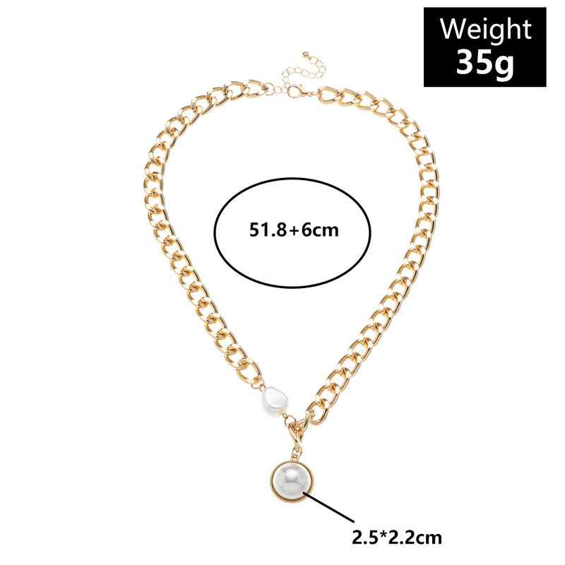 European And American Fashion Simple Irregular Clavicle Chain