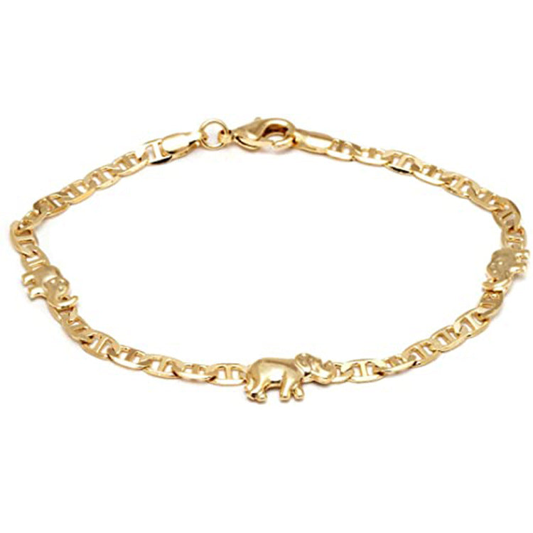 Women's Fashion Simple Niche Design Elephant Anklet