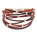 Multi-Layer Braided Leather Bracelet