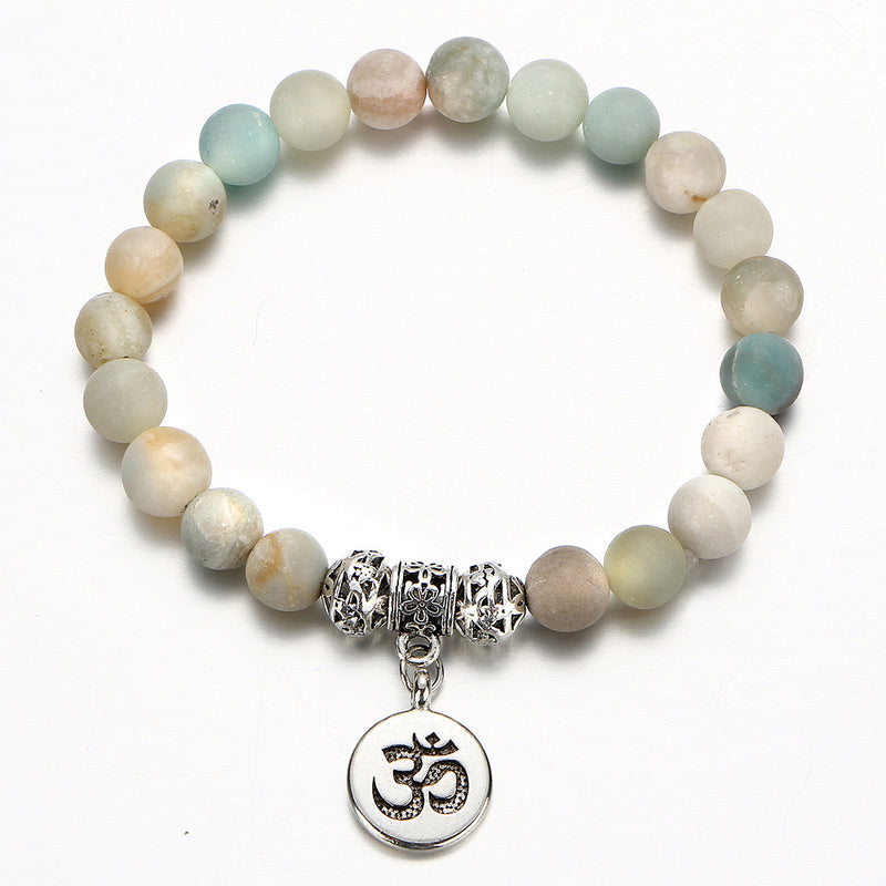 Natural  Color Yoga Bracelet Couple Type Bead Bracelet
