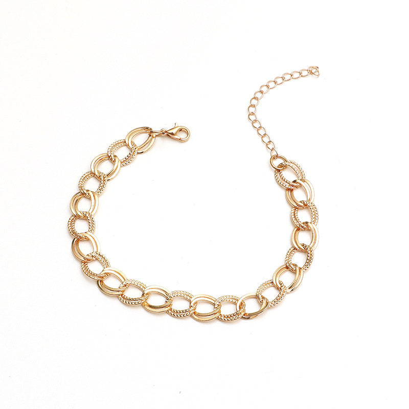3-Pieces Simple & Trendy Temperament Pearl  Bracelet Set
