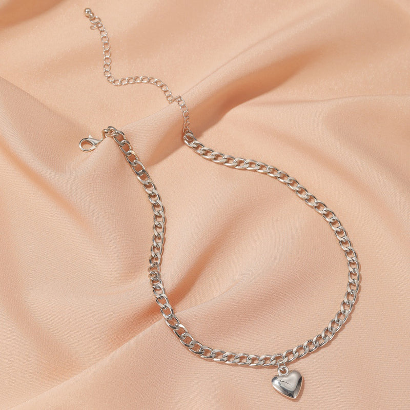 Jewelry Punk Style Thick Clavicle Chain Simple