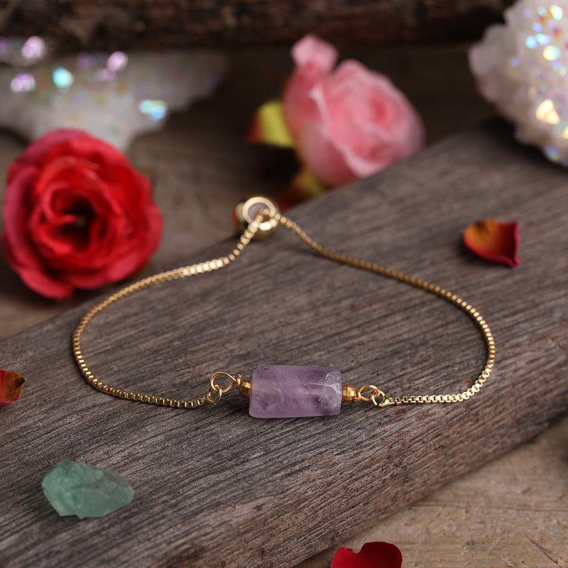 Natural Smooth Amethyst Citrine Quartz Black Tourmaline Single