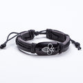 Vintage Woven Cute Bee Leather Bracelet Bracelet