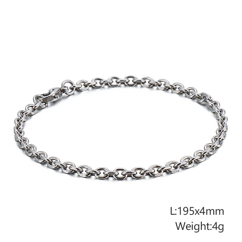 Domineering Punk Hip Hop Stainless Steel Bracelet