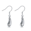 Women's Fashion Silver Waterdrop Shape Earrings