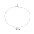 Women's Fashion Simple Sterling Silver Anklet