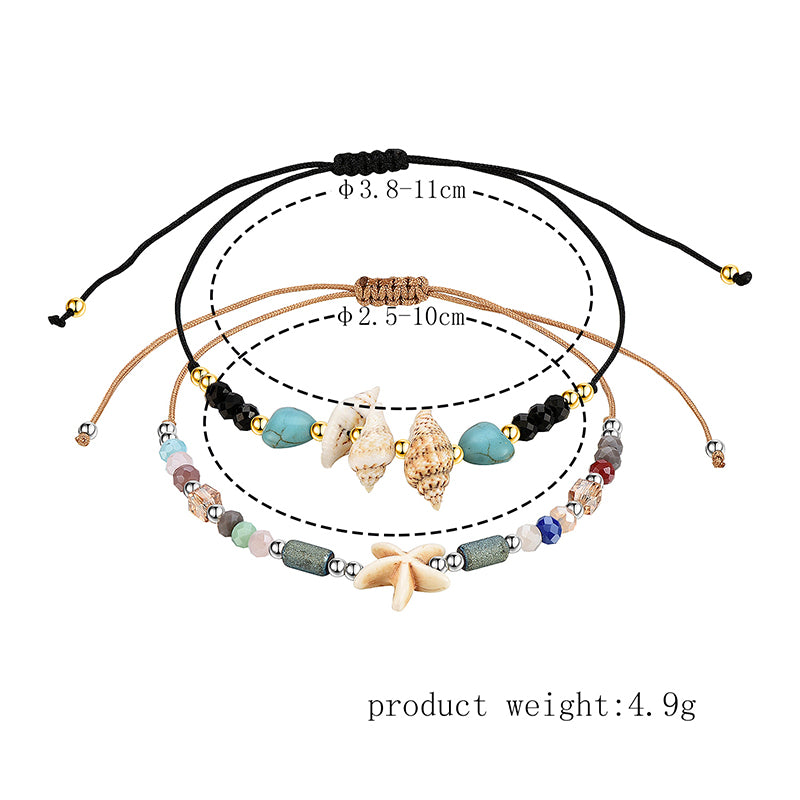 European And American New Sweet And Exaggerated Retro Anklet For Women