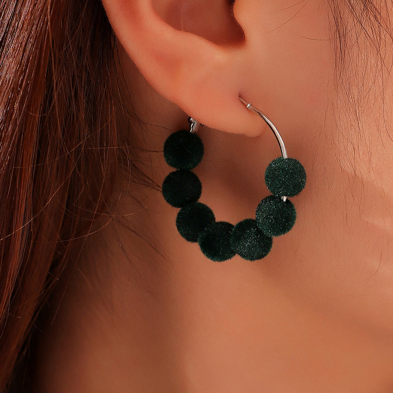 Fashion Metal Irregular Pop Earrings