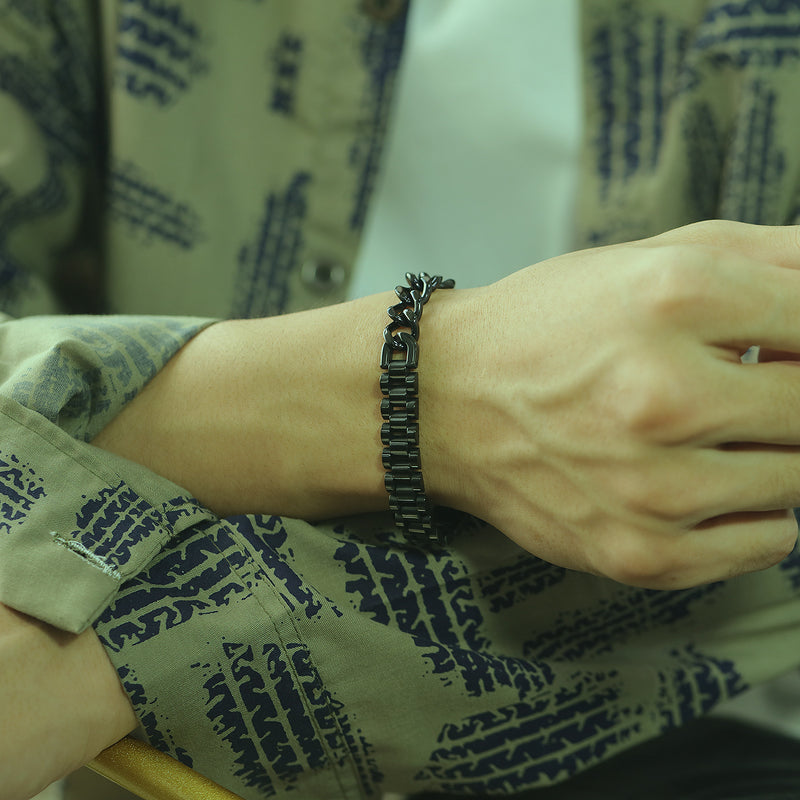 Fashion Personality Student Trendy Men's Watch Bracelet