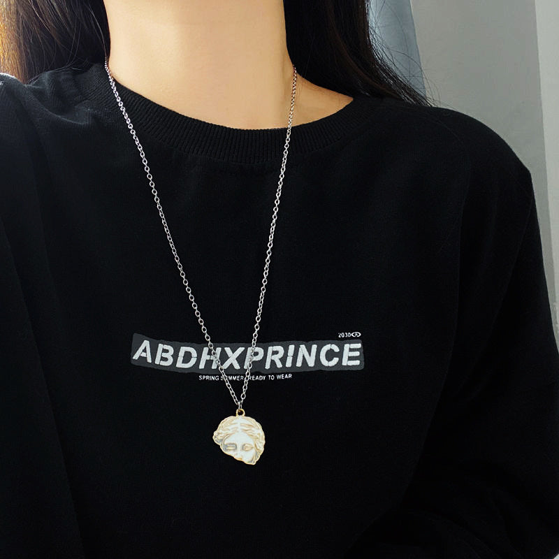 Men's And Women's Hip-hop Creative Pendant Students' Simple And Cool Fashion Sweater Chain