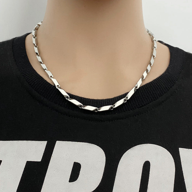 Stainless Steel Necklace For Men And Women
