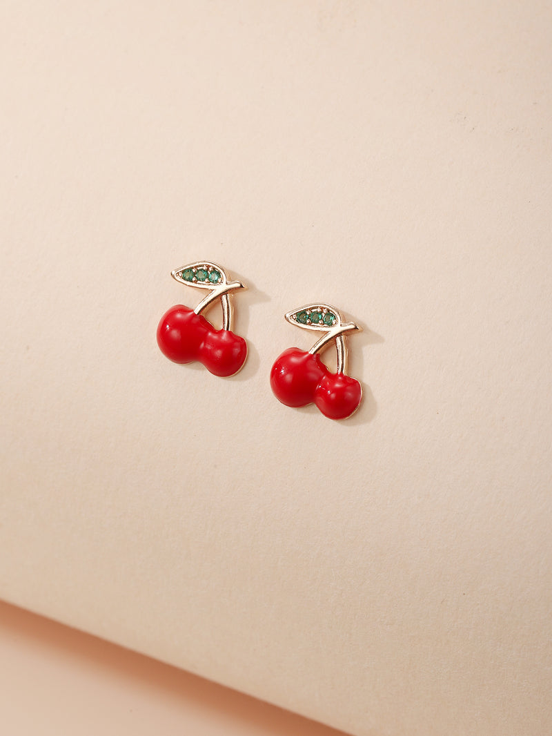 Fashionable Simple Metal Temperament Earrings