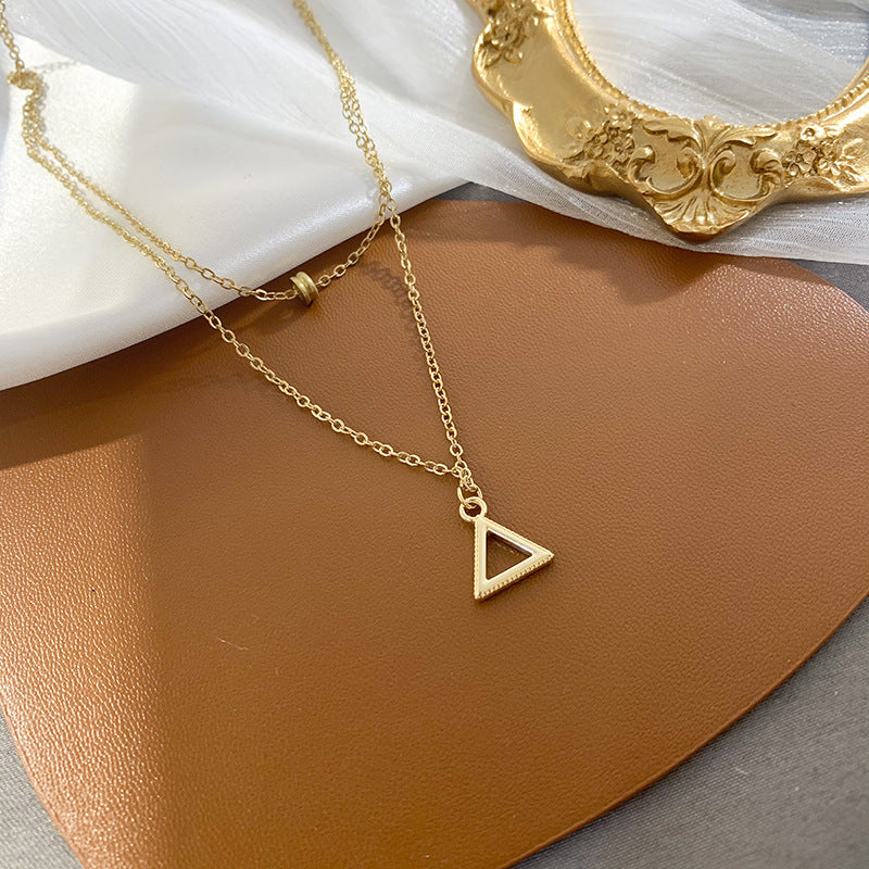 Environmentally Friendly Alloy Jewelry Hypoallergenic Geometric Pendant