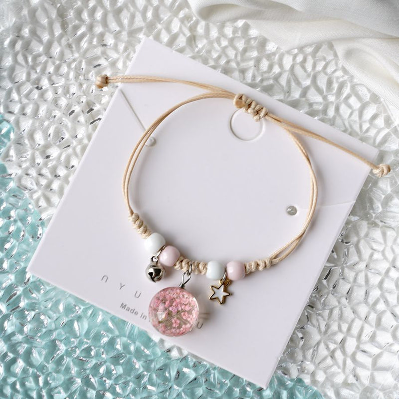 Women's Popular Simple All Match Peach Blossom Bracelet