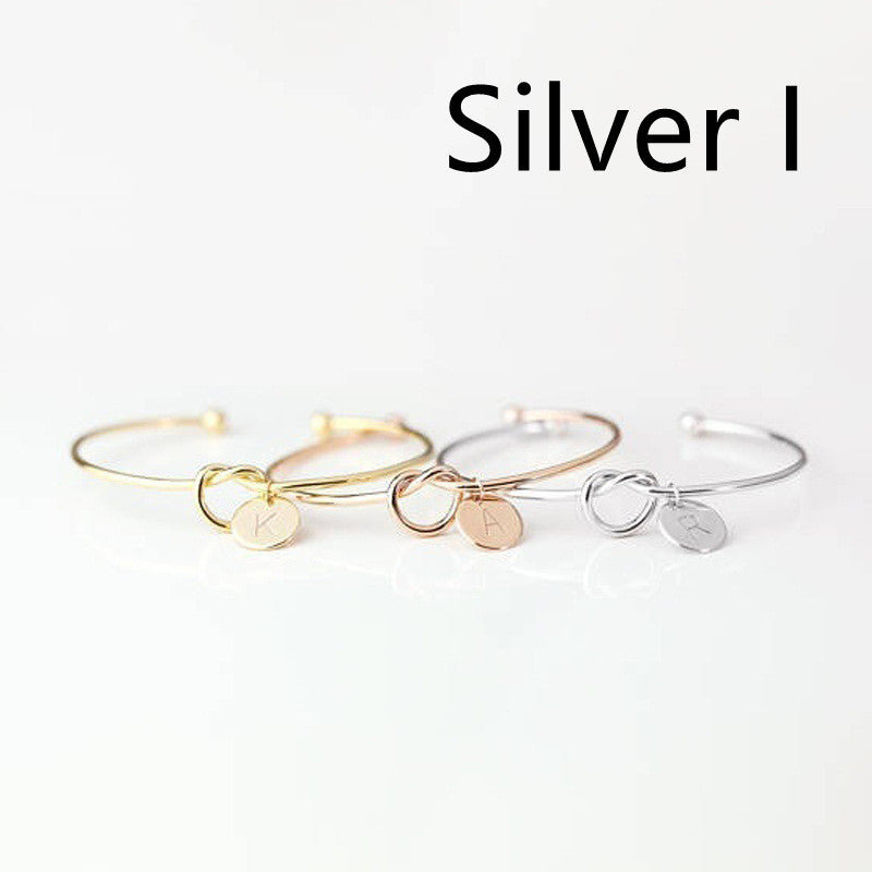 European And American Fashion Dead Knot Letter Bracelet