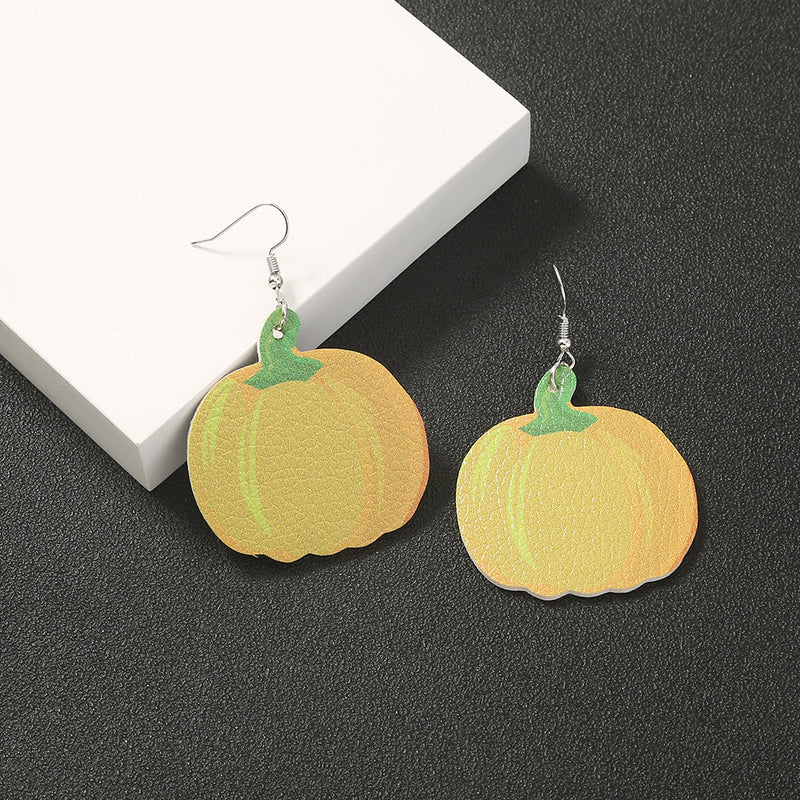 Simple Geometric Personality Halloween Earrings