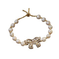 Pearl Bracelet Real Gold Plating Fashion Sweet Bracelet