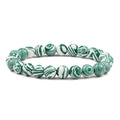 Creative Pure Pearl Bracelet Malachite Beads