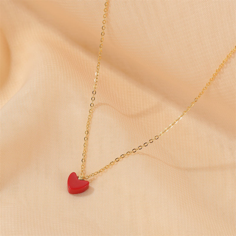 Red Love Necklace Vitality GirlWild Little