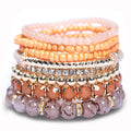 Multi-layer Bohemian Bracelet Micro Glass Bead Bracelet