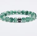 Turquoise Tiger's Eye Map Stone Malachite 8mm Men's And Women's Bracelet