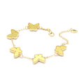 Double Sided Butterfly Heart Bracelet Fashion Bracelet