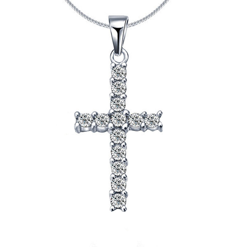 Hip Hop Men's Classic Cross Pendant Necklace