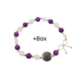 Crystal White Moonlight Amethyst Bracelet Girl